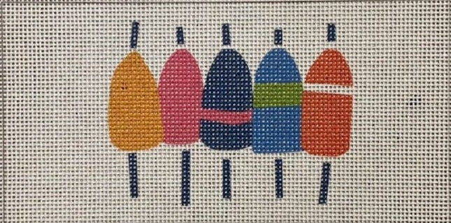 Kate Nelligan Design 5 Buoys Needlepoint Kit