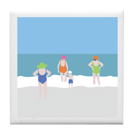 Beach Day Coaster