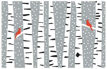 Day Cardinal Vinyl Placemat