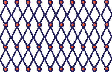 Fishnet Vinyl Placemat