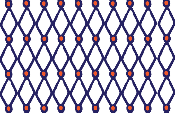 Fishnet Vinyl Placemat