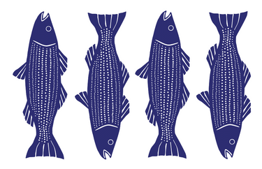 Stripers Vinyl Placemat