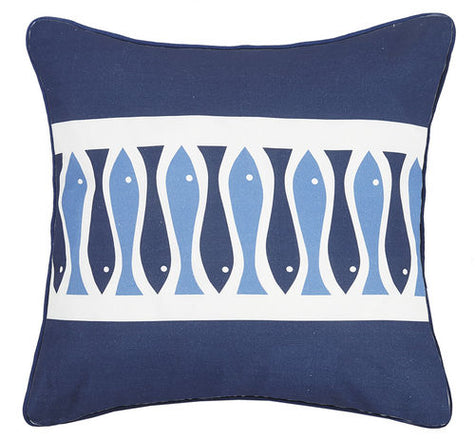 Sardinia Strip Canvas Pillow