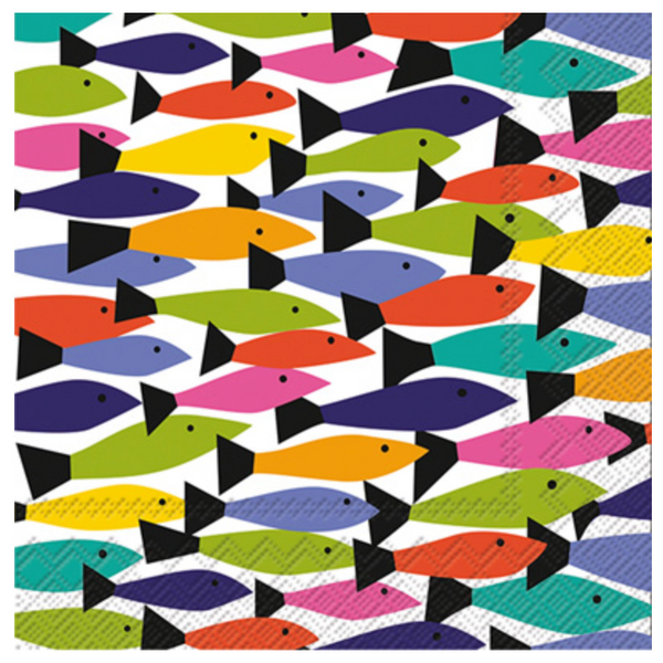 Rainbow Fish Napkins