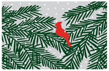 Cardinal Pine Vinyl Placemat