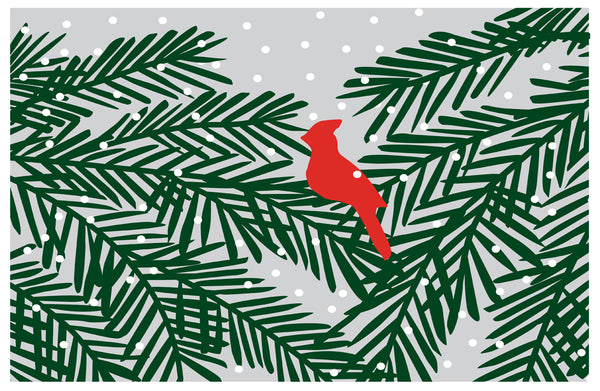 Cardinal Pine Vinyl Placemat