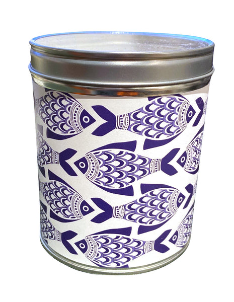 Porcelain Fish Candle