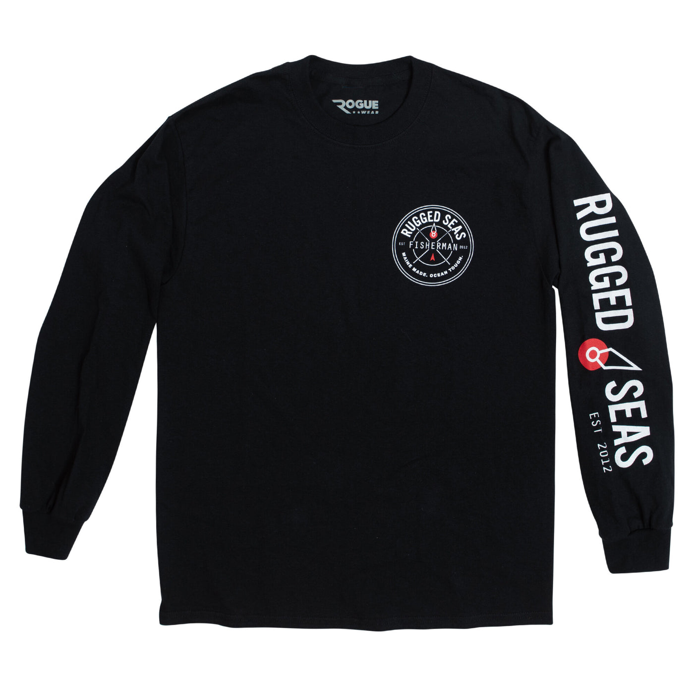 Rugged Seas Long Sleeve Black