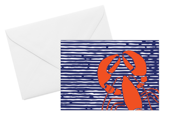 Waterline Lobster Card