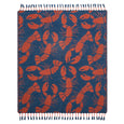 Lobster Fringe Throw Blanket