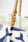 Whales Medium Tote by Sea Bags