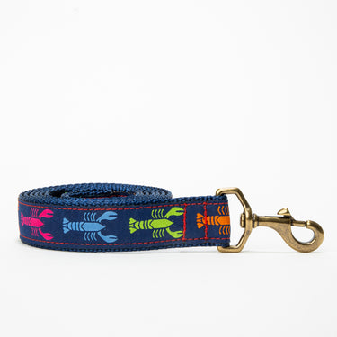 Rainbow Lobster Ribbon Dog Leash