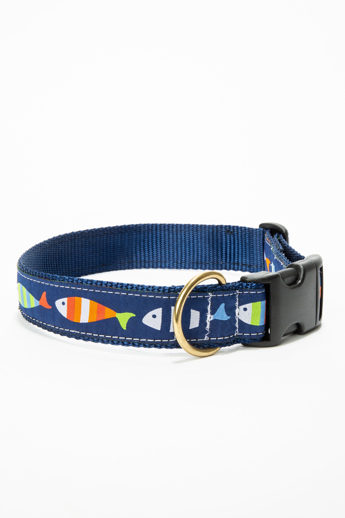 Fish Friends Ribbon Dog Collar