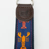 Rainbow Lobster Key Fob