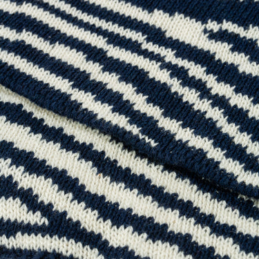 Waves Reversible Knit Scarf