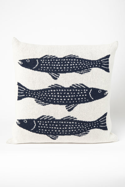 Striper Square Knit Pillow