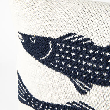 Striper Square Knit Pillow