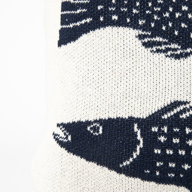 Striper Square Knit Pillow