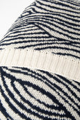 Waves Square Knit Pillow