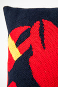 Lobster Bake Square Knit Pillow