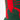 Lobster Knit Lumbar Pillow Hunter Green & Red