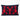 Lobster Knit Lumbar Pillow Navy & Red