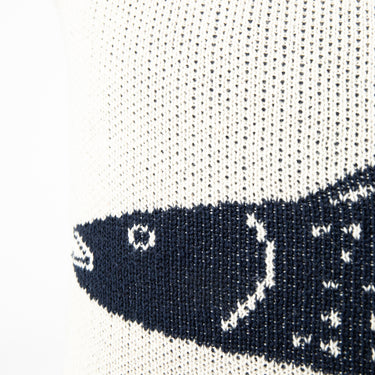 Striper Knit Lumbar Pillow