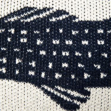 Striper Knit Lumbar Pillow