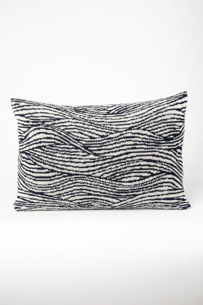 Waves Knit Lumbar Pillow