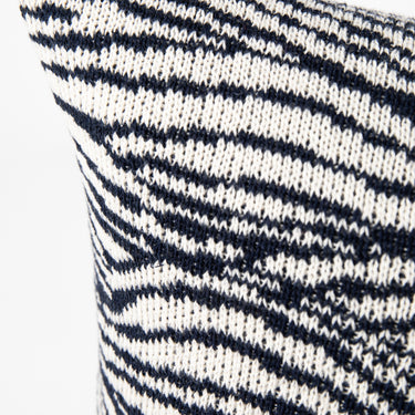 Waves Knit Lumbar Pillow