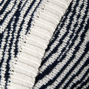 Waves Knit Lumbar Pillow
