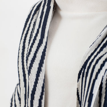 Waves Knit Wide Wrap