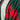 Lobster Knit Wide Wrap in Green & Red