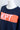 KPT Classic Knit Crewneck Pullover - Navy with Orange & Pink