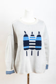 Triple Buoys Kate Nelligan Boxy Sweater in Natural