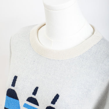 Triple Buoys Kate Nelligan Boxy Sweater in Natural