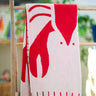 Lobster Twins Knit Throw Blanket
