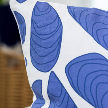 Periwinkle Mussel - Belgian Linen Pillow