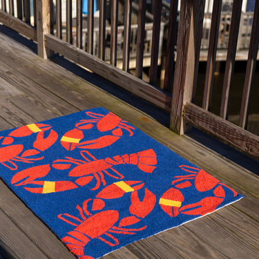 Lobster Bake Hook Rug