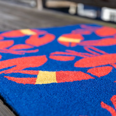 Lobster Bake Hook Rug