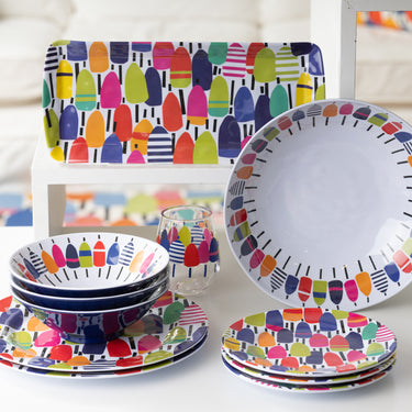 Buoy Melamine Dinnerware