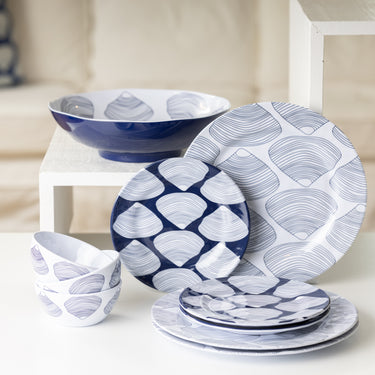 Clamshell Melamine Dinnerware
