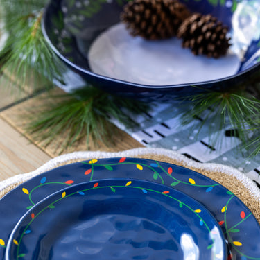 Holiday Lights Dinner Plate