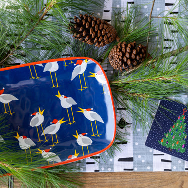 Caroling Seagulls Appetizer Tray
