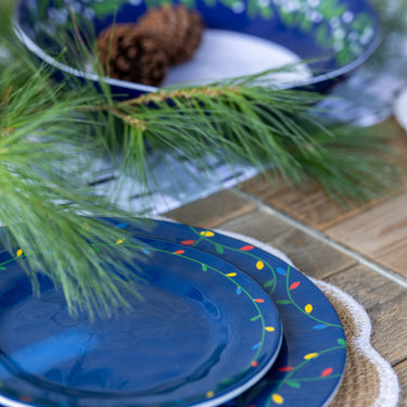 Holiday Lights Dinner Plate