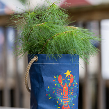 Lobster Lights Bucket Bag by Sea Bags