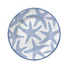 Seersucker Sea Salad Plate- Starfish