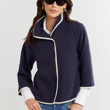Catalina Jacket in Vello Fleece by Dudley Stephens