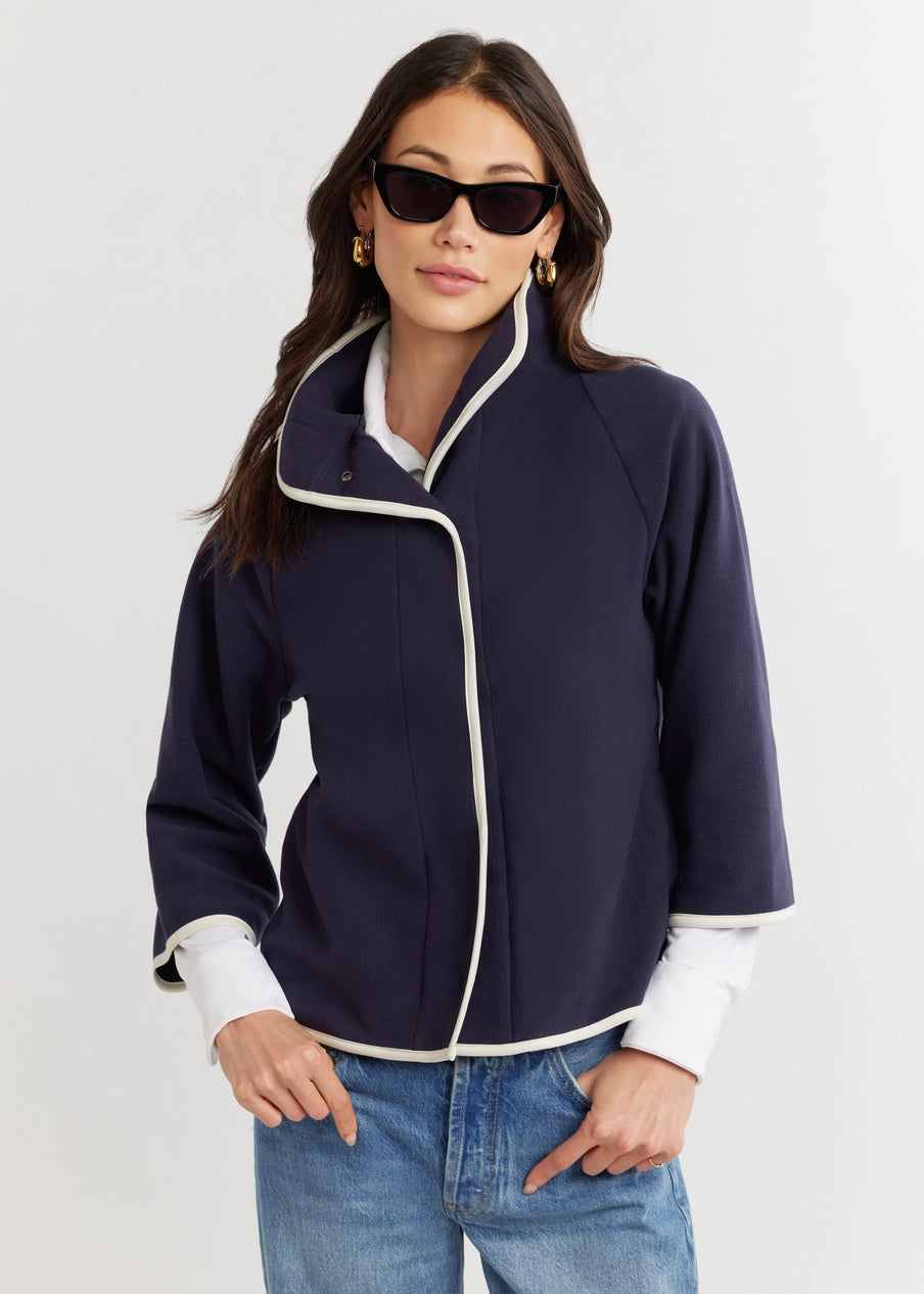 Catalina Jacket in Vello Fleece by Dudley Stephens