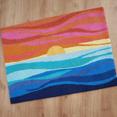 Sunset Hook Rug